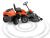 Трактор-газонокосилка райдер Husqvarna R 112C (райдер Хускварна R 112C)-Tehinstrument