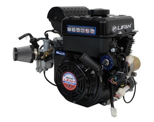 Двигатель Lifan GS212E, вал ?20мм, катушка 7Ампер-Tehinstrument