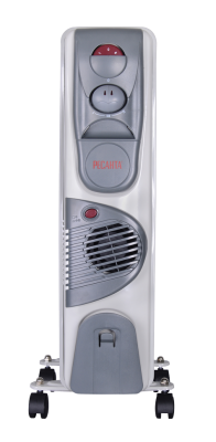 Масляный радиатор РЕСАНТА ОМ-7НВ с вентилятором-Tehinstrument