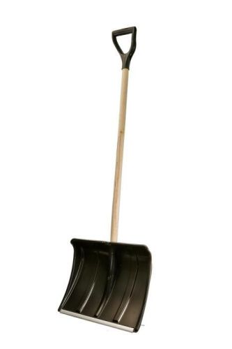 Лопата снегоуборочная 51х45см, пластиковый ковш, деревянный черенок, СОЮЗ-Tehinstrument