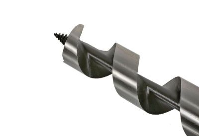 Сверло винтовое по дереву, 28х460мм, сталь 45, шестигранный хвостовик,  Sturm-Tehinstrument