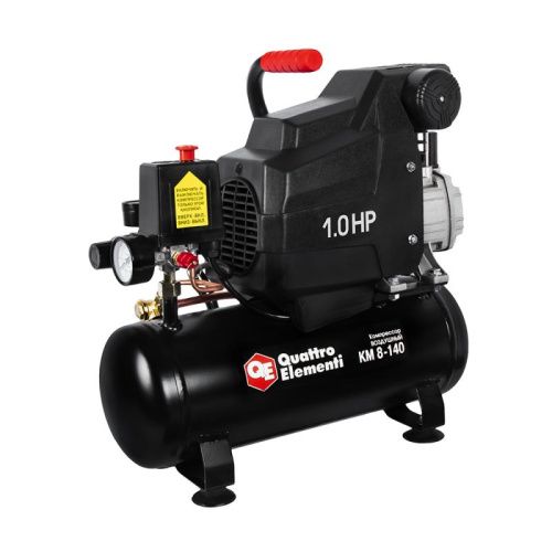 Компрессор поршневой масляный QUATTRO ELEMENTI KM 8-140-Tehinstrument