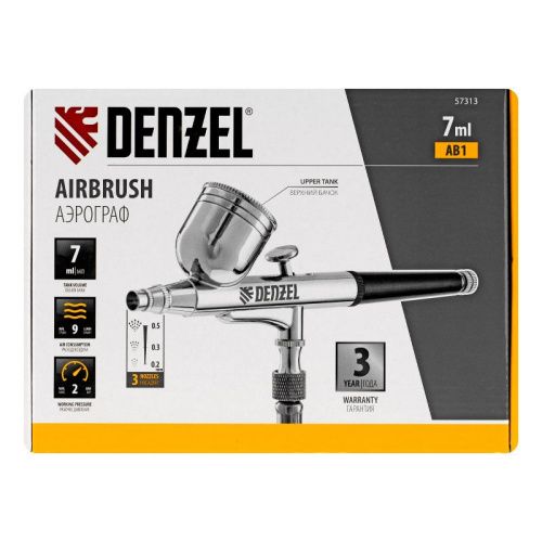 Аэрограф с верхним бачком Denzel AB1-Tehinstrument