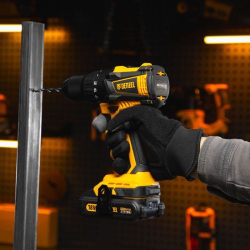 Дрель-шуруповерт аккумуляторная, бесщет. Denzel BLDL-IB-18-0-Tehinstrument