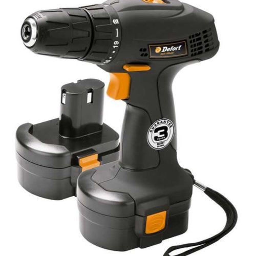 Аккумуляторный шуруповерт Defort DCD-14Nx2D (дрель-шуруповерт Дефорт 14нх2), 98295603-Tehinstrument