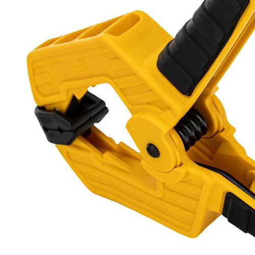 Струбцина клещеобразная, усиленная 80 х 60 мм, двухкомпонентные рукоятки Denzel-Tehinstrument