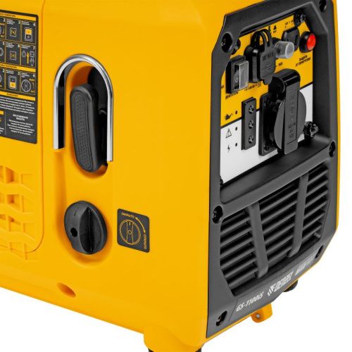 Генератор инверторный GS-1100iS, 1,1 кВт, 230 В, закрытый корпус, ручной старт DENZEL-Tehinstrument