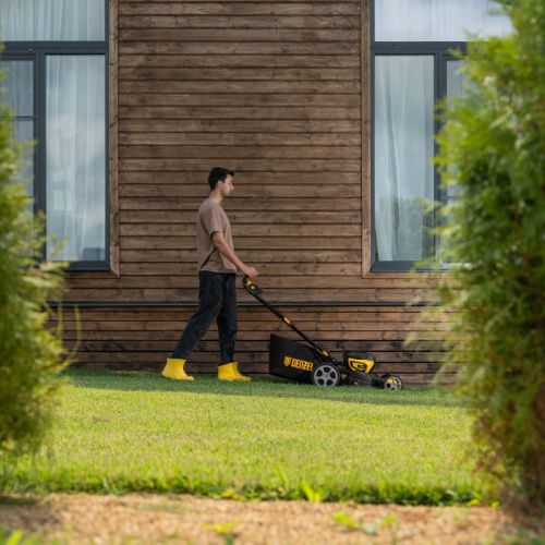 Газонокосилка аккумуляторная Denzel DLM-460 бесщеточная-Tehinstrument