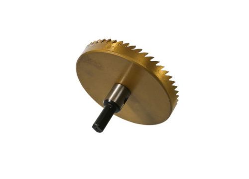 Коронка биметаллическая, 89 мм, по тонколистовому металлу, центрирующее сверло,  Sturm-Tehinstrument