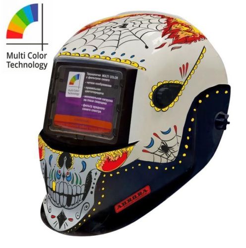 Маска сварщика Хамелеон Aurora A-777 Skeleton Fire-Tehinstrument
