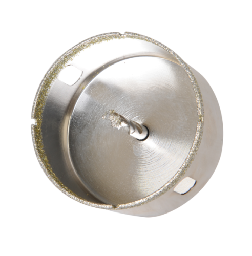 Коронка алмазная по керамограниту 70 х 70 мм,3гр. Хв., с центрир. Cверл.  Sturm-Tehinstrument