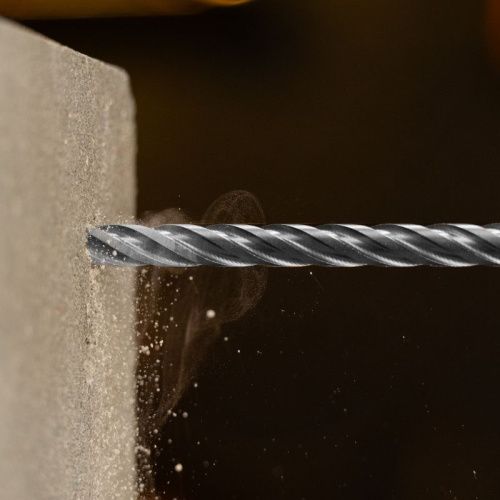 Бур по бетону, цельная крестовая пластина, 8x265 мм, SDS PLUS Denzel-Tehinstrument