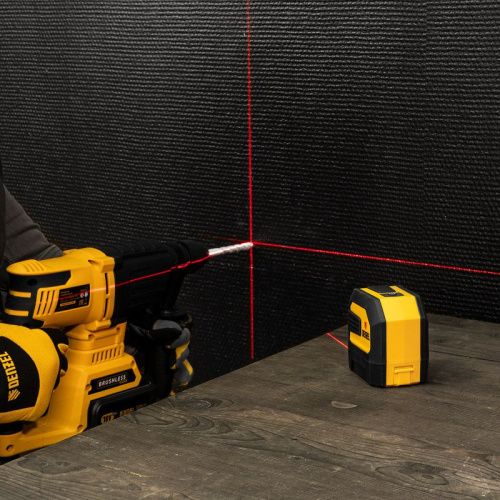 Лазерный уровень Denzel LX 02 Red, 20 м-Tehinstrument