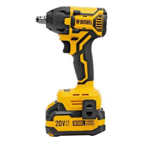 Гайковерт ударный аккумуляторный бесщет. CIWH-BL-20-350, Li-Ion, 20 В// Denzel-Tehinstrument