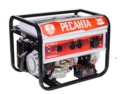 Электрогенератор БГ 9500 Э Ресанта-Tehinstrument