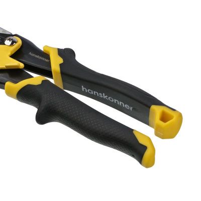 Ножницы по металлу, 250 мм, прямой рез, СrMо, Hanskonner-Tehinstrument