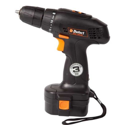 Аккумуляторный шуруповерт Defort DCD-12Nx2D (дрель-шуруповерт Дефорт 12н), 98292114-Tehinstrument