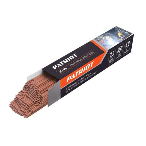 Электроды сварочные ЭР 46 (2.5х350 мм, 5 кг), Patriot-Tehinstrument