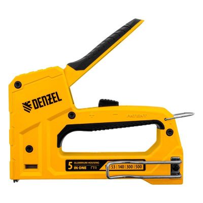 Степлер мебельный, тип 53 и 13, 6-14мм, тип 140, 10-14мм, тип 300, 15мм, тип 500, 15мм Denzel-Tehinstrument
