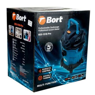 Универсальный пылесос Bort BSS-1518-Pro (пылесос Борт 1518-про), 98291810-Tehinstrument