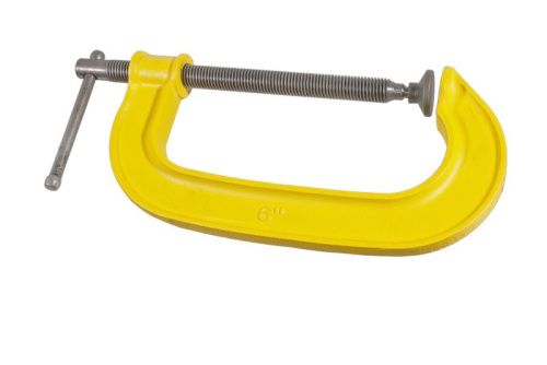 Струбцина G-образная, 150 мм / 6", чугун, оксидированный винт, hanskonner-Tehinstrument