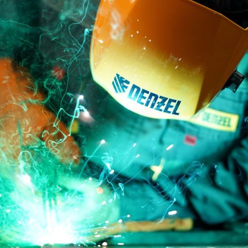 Щиток защитный лицевой (маска сварщика) F6, см. окно 93х43, Real Color, DIN4/5-8/9-13// Denzel-Tehinstrument