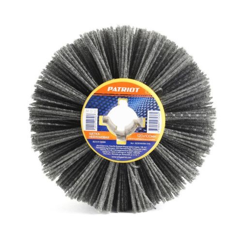Щетка нейлоновая для брашировальных машин (120х100 мм), Patriot-Tehinstrument