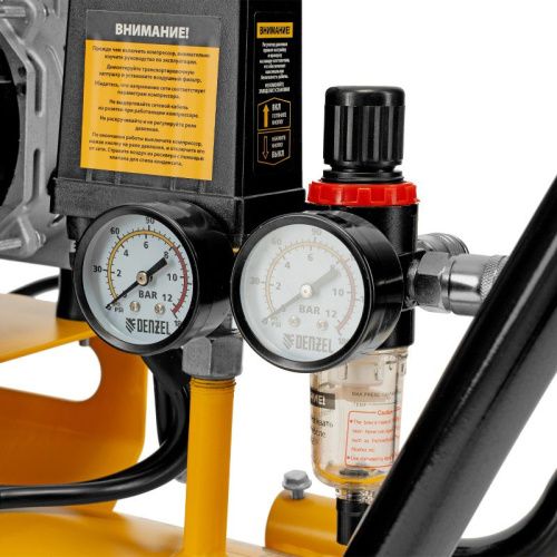 Компрессор безмасляный, малошумный Denzel DLS 3300/100-Tehinstrument