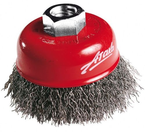 Щётка №151 0107514430 d-75 M14 чашеобразная, гофрир.,нерж.-Tehinstrument