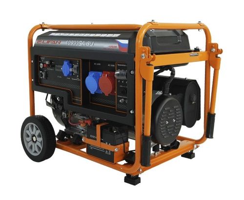 Генератор Lifan 10500EA-3U с датчиком моточасов (с мощн без огранич при 1-но и 3-х фазном режиме)-Tehinstrument