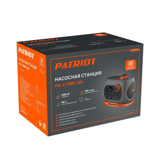 Насосная станция PATRIOT PW C 1200 LED-Tehinstrument