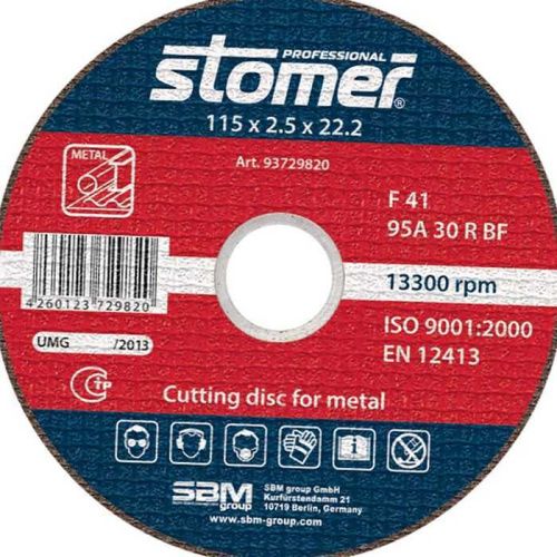 Диск отрезной Stomer CD-115, 93729820-Tehinstrument