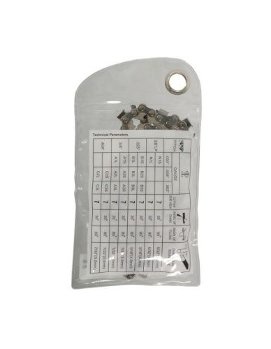 Цепь 72 звена, паз 0,050", шаг 0.325",КВАДРАТНЫЙ ХРОМИРОВАННЫЙ,КАЛЕНЫЙ зуб, Sturm-Tehinstrument