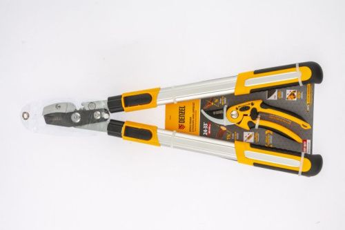 Набор: Сучкорез телескопический 22-29” и секатор прямого реза// Denzel-Tehinstrument