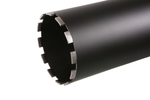 Коронка алмазная LASER по железобетону 162 мм, 1 1/4" , L=450мм, Hanskonner-Tehinstrument