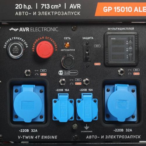 Генератор бензиновый Patriot GP 15010 ALE-Tehinstrument