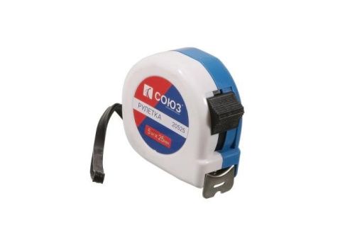 Рулетка 5х25мм, СОЮЗ-Tehinstrument