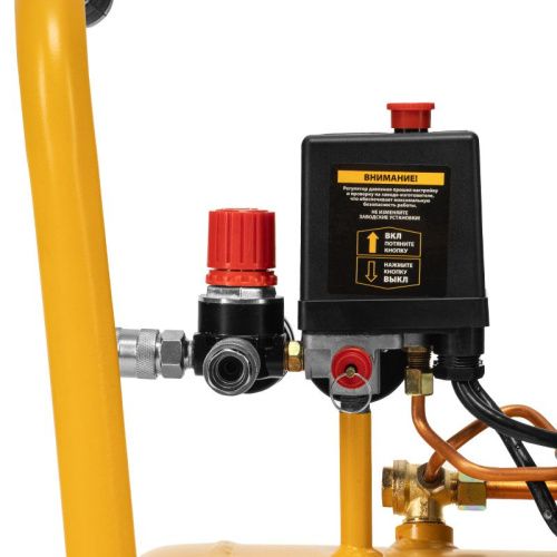 Компрессор воздушный, прямой привод DC1500/50, 1.5 кВт, 50 литров, 220 л/мин Denzel-Tehinstrument