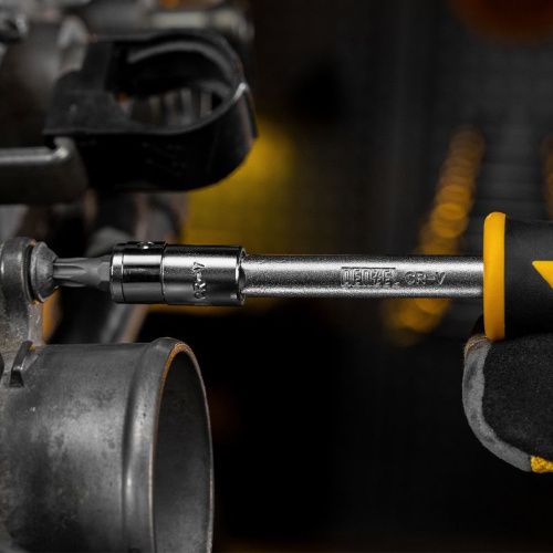 Набор инструментов 122 предмета Denzel, пластиковый кейс-Tehinstrument