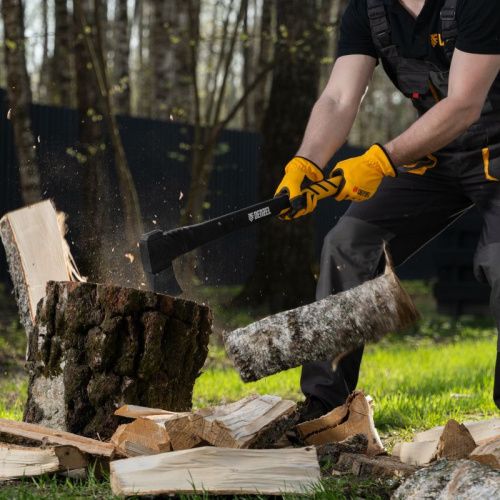 Топор-колун, F12, 2000 гр, двухкомпонентная рукоятка, 710 мм// Denzel-Tehinstrument