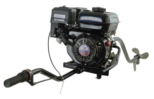 Мотор лодочный болотоход Habert (двигатель Lifan 170F D20)-Tehinstrument