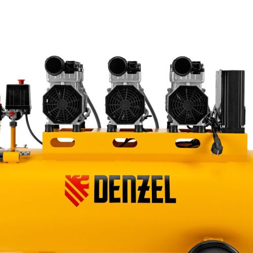 Компрессор безмасляный, малошумный  Denzel DLS 2250/100-Tehinstrument