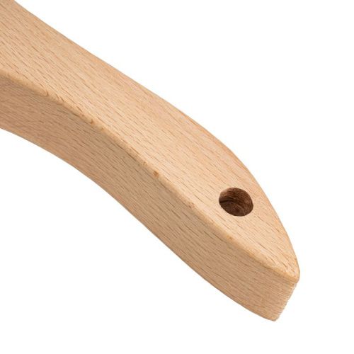 Щетка зачистная 4-х рядная, проволока из нержавеющей стали с деревянной ручкой скребок, EFP// Denzel-Tehinstrument