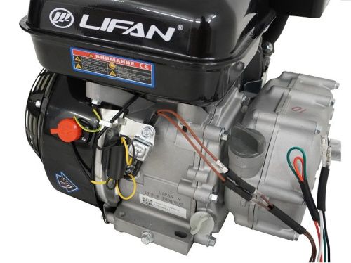 Двигатель Lifan 170F-R, вал ?20мм, катушка 3 Ампера-Tehinstrument