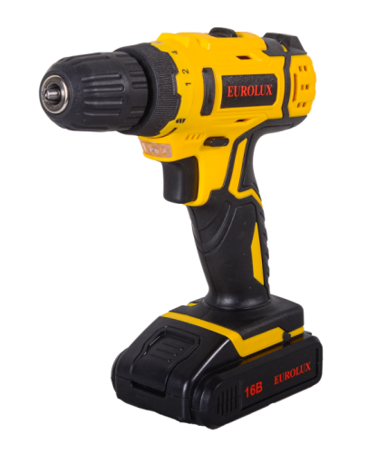 Дрель-шуруповерт Eurolux ДА-16/2Li-Tehinstrument
