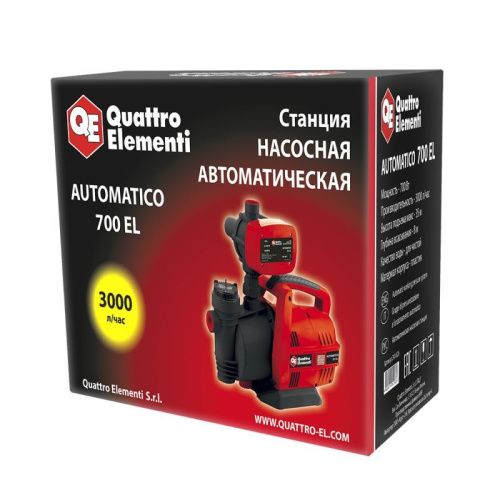Насосная станция QUATTRO ELEMENTI Automatico  700 EL-Tehinstrument
