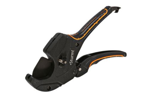 Ножницы для резки труб ПВХ 50мм, лезвие SK5 с тефлоновым покрытием  Sturm-Tehinstrument