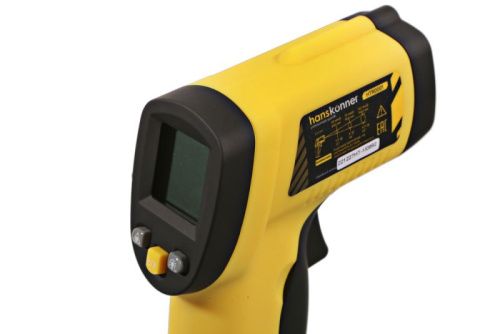 Пирометр, 140×80×38мм, диапазон -32...+350°С, точность ± 2°C, Hanskonner-Tehinstrument