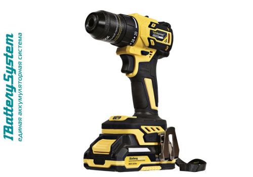 HCD2065C Дрель аккумуляторная  б/щ Hanskonner 1BatterySystem-Tehinstrument