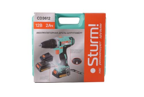 Аккумуляторный шуруповерт  Sturm CD3612-Tehinstrument